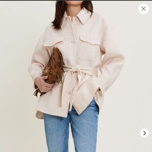 maje Gavinome Double Faced Coat